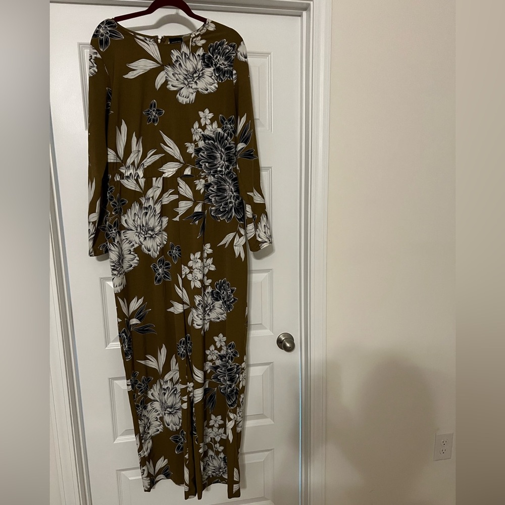 Floral Print Jumpsuit